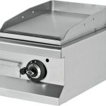 Fry tops Eléctrico sobremesa liso acero rectificado 12 mm 3,6 kW 400x635x285h mm EMP6IE010 Línea 600 Estambul