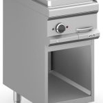 Frytop Eléctrico 40 cm Placa Lisa Acero Rectificado con Mueble MFTE74AL MAGISTRA PLUS 700