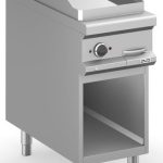 Frytop Eléctrico 40 cm Placa Lisa Cromo Duro con Mueble MFTE94ALC MAGISTRA PLUS 900