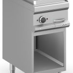 Frytop Eléctrico 40 cm Placa Ranurada Acero Rectificado con Mueble MFTE74AR MAGISTRA PLUS 700