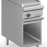 Frytop Eléctrico 40 cm Placa Ranurada Acero Rectificado con Mueble MFTE94AR MAGISTRA PLUS 900