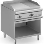 Frytop Eléctrico 80 cm Placa Lisa Acero Rectificado con Mueble MFTE98AL MAGISTRA PLUS 900