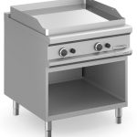 Frytop a gas 80 cm Placa Lisa Cromo Duro con Mueble MFTG98ALC MAGISTRA PLUS 900