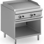Frytop a gas 80 cm Placa Ranurada Acero Rectificado con Mueble MFTG98AR MAGISTRA PLUS 900
