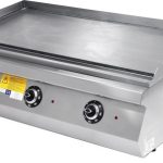 Frytops Eléctrico Cromo Duro Sobremesa 18 kW 1200x900x300h mm EMPPLS9IE030K Línea 900 Estambul