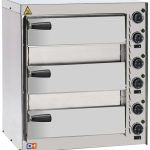 Horno Eléctrico de Pizza Compacto 3 pizza diámetro 35 cm AVEIRO FP52PI