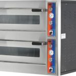 Horno Pizza Eléctrico capacidad 9 + 9 pizzas diámetro 30 cm EMP9+9