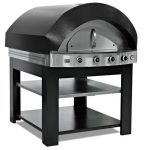 Horno de Pizza a Gas con Base de Piedra 950x1250 mm PLFPLSD2 Línea Estambul