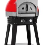 Horno de Pizza a Gas con Base de Piedra Diámetro 700 mm sin rotación EMPSPOH70 Línea Estambul