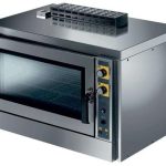 Horno de gas convección con HUMIDIFICACIÓN 5 bandejas GN1/1 KF1001GIXAL Línea Padova