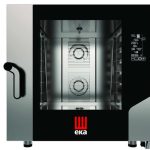 Horno eléctrico convección MILLENIAL BLACK MASK Gastronomía 6 bandejas GN2/1 MKF621BM Línea Padova