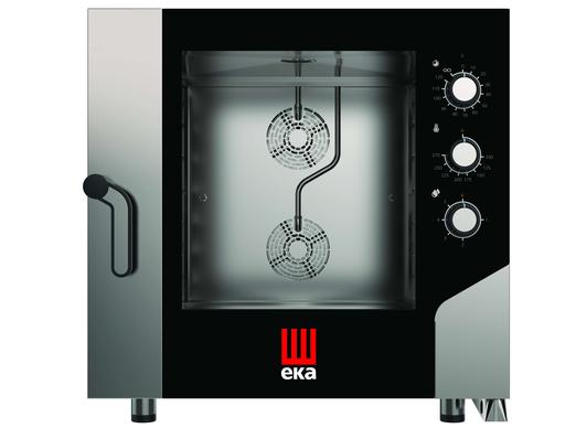 Horno eléctrico convección MILLENIAL SMART PasteleríaPanadería 6 bandejas 600x400 mm MKF664S Línea Padova Horno eléctrico convección MILLENIAL SMART Pastelería/Panadería 6 bandejas 600x400 mm MKF664S Línea Padova - Imagen 1