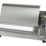 Laminadora Formadora de Pizza Semiautomática 1 rodillo de 26 a 40cm con pedal TREVISO S42MR