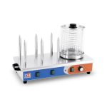 Máquina de Perritos 6 Pinchos de 660x290x410h mm PEKIN HDW-6