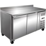 Mesa Congelados Snack Acero Inoxidable 2 Puertas 1360x600x960h mm PEKIN SNACK2200BT