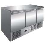 Mesa GN1/1 3 Puertas Refrigerada Compacta de 1365 x700 x860h mm PEKIN S903TOP