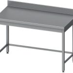 Mesa Mural acero inoxidable AISI 201 sin estante 1000x700x850 mm MM107S Línea Varsovia (950027100)