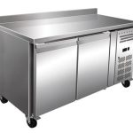 Mesa Refrigerada GN1/1 Acero Inoxidable 2 Puertas 1360x700x960h mm PEKIN GN2200TN