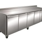 Mesa Refrigerada GN1/1 Acero Inoxidable 4 Puertas 2230x700x960h mm PEKIN GN4200TN