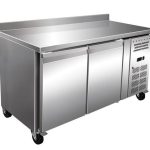 Mesa Refrigerada Snack Acero Inoxidable 2 Puertas 1360x600x960h mm PEKIN SNACK2200TN