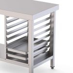 Módulo Acero Inoxidable Para 8 Bandejas 600x400 mm 658x512x597h mm WTA436659BK