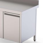 Módulo de Cajón Acero Inoxidable Gran Capacidad Para Mesa Fondo 600 465x510x590h mm WTA060590DH