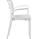 Sillón Terraza Polipropileno color Blanco BAQUERIA 2 BLA