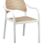 Sillón Terraza Polipropileno color Blanco ROW 2 BLA