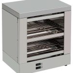 Tostador 2 pisos Slim Line  resistencias de cuarzo sin temporizador 1800W TE2