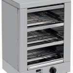 Tostador 3 pisos Slim Line  resistencias de cuarzo contemporizador 2400W TE3T
