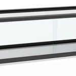 Vitrina Neutra Expositora 1 piso sin base 920x330x215h mm Línea Pekín XCZ-51L