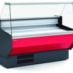 Vitrina Refrigerada Cristal Recto Fondo 800 dim.2025x800x1235h mm Línea Córdoba VED-8-20-R