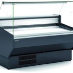 Vitrina Refrigerada Cristal Recto Fondo 900 dim.2025x940x1235h mm Línea Córdoba VED-9-20-R
