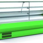 Vitrina Refrigerada Cristal Recto pastelería Fondo 900 dim.2025x940x1235h mm Línea Córdoba VEPD-9-20-RR
