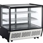 Vitrina refrigerada sobremostrador Cristal Recto 710X568X686h mm Línea Pekín XCW120Z