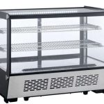 Vitrina refrigerada sobremostrador Cristal Recto 888X568X686h mm Línea Pekín XCW160Z