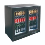 Armario Expositor Refrigerado Bajo 2 Puertas Correderas ETB-90 CC S1 Edenox